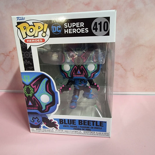 Funko Pop Vinyl Heroes DC Super Heroes Blue Beetle #410 Special Edition