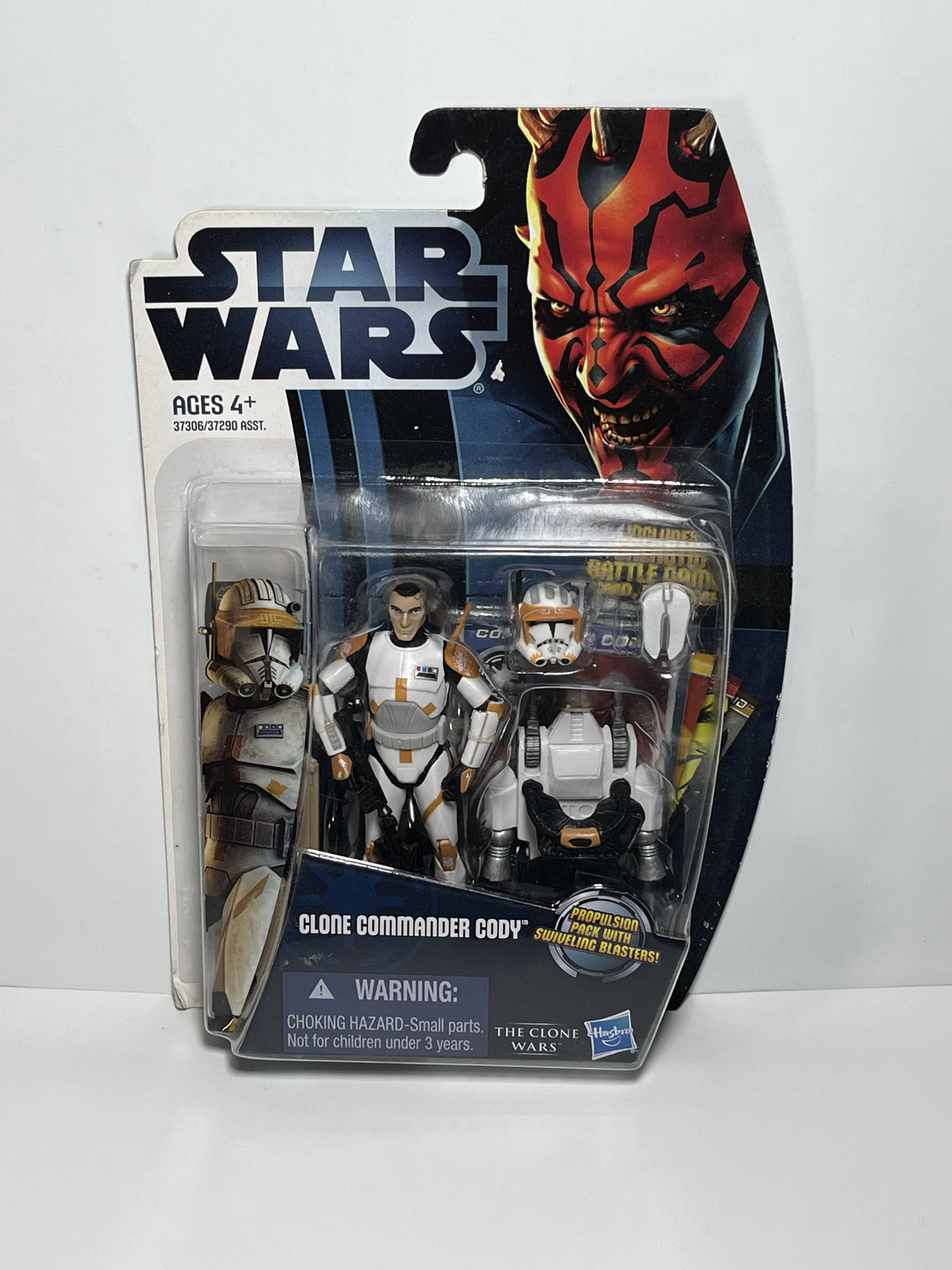 Clone Commander Cody CW7 Star Wars The Clone Wars 3.75 Action Figure