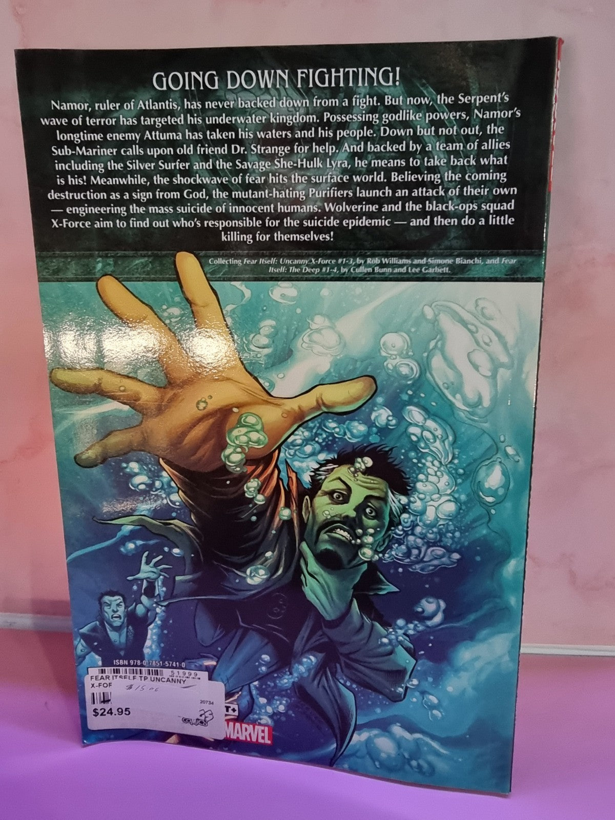 Fear Itself The Uncanny X-Force #1 - Marvel Comics - 2011