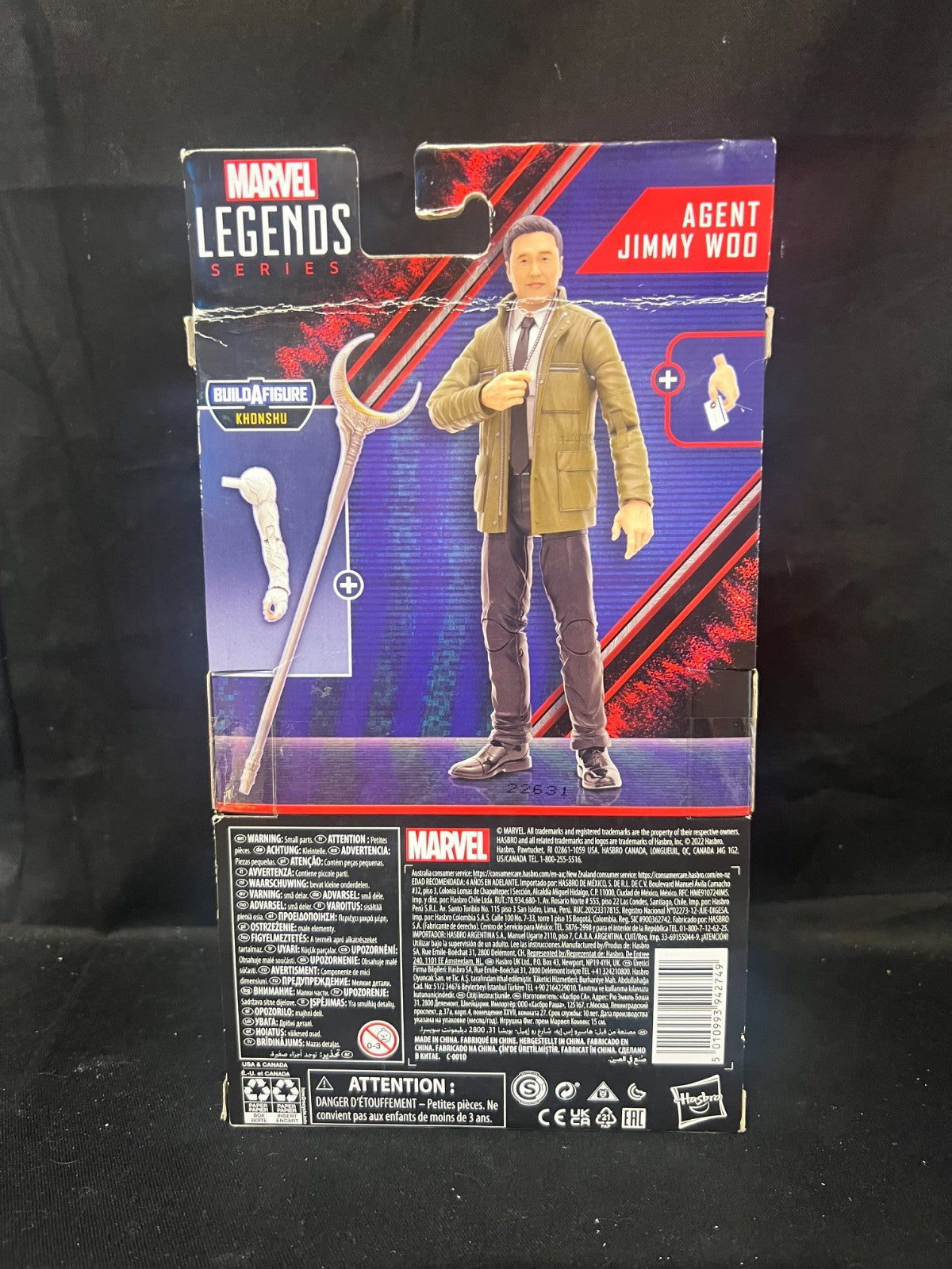 Hasbro Marvel Legends Series Wanda Vision - Agent Jimmy Woo Action Figure