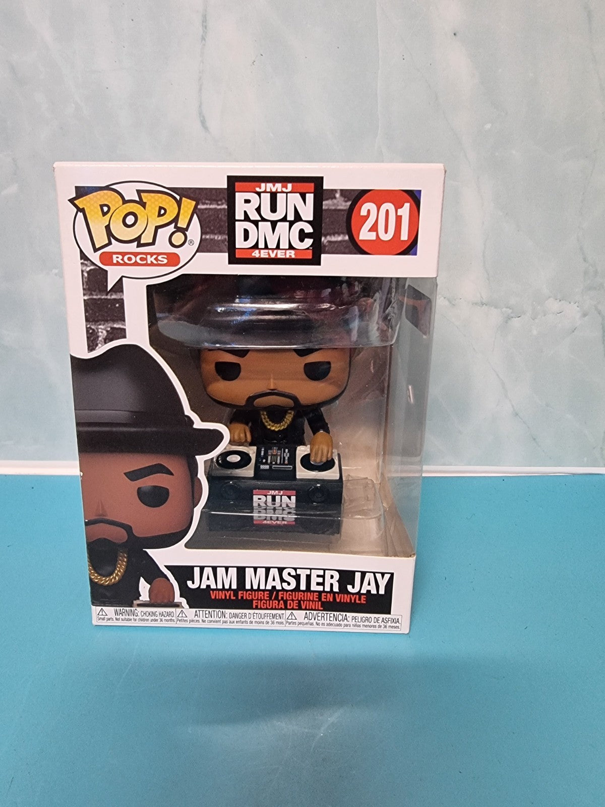Funko Pop vinyl rocks run DMC Jam Master Jay #201