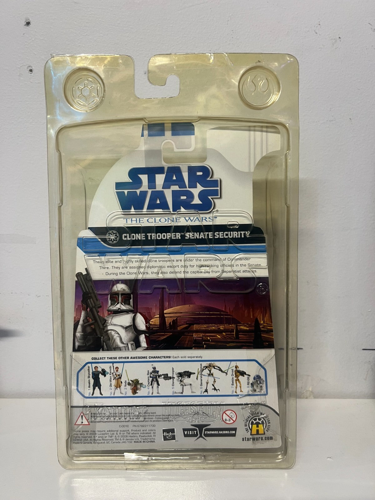 Clone Trooper Senate Security SDCC STAR WARS The Clone Wars TCW NEW D1