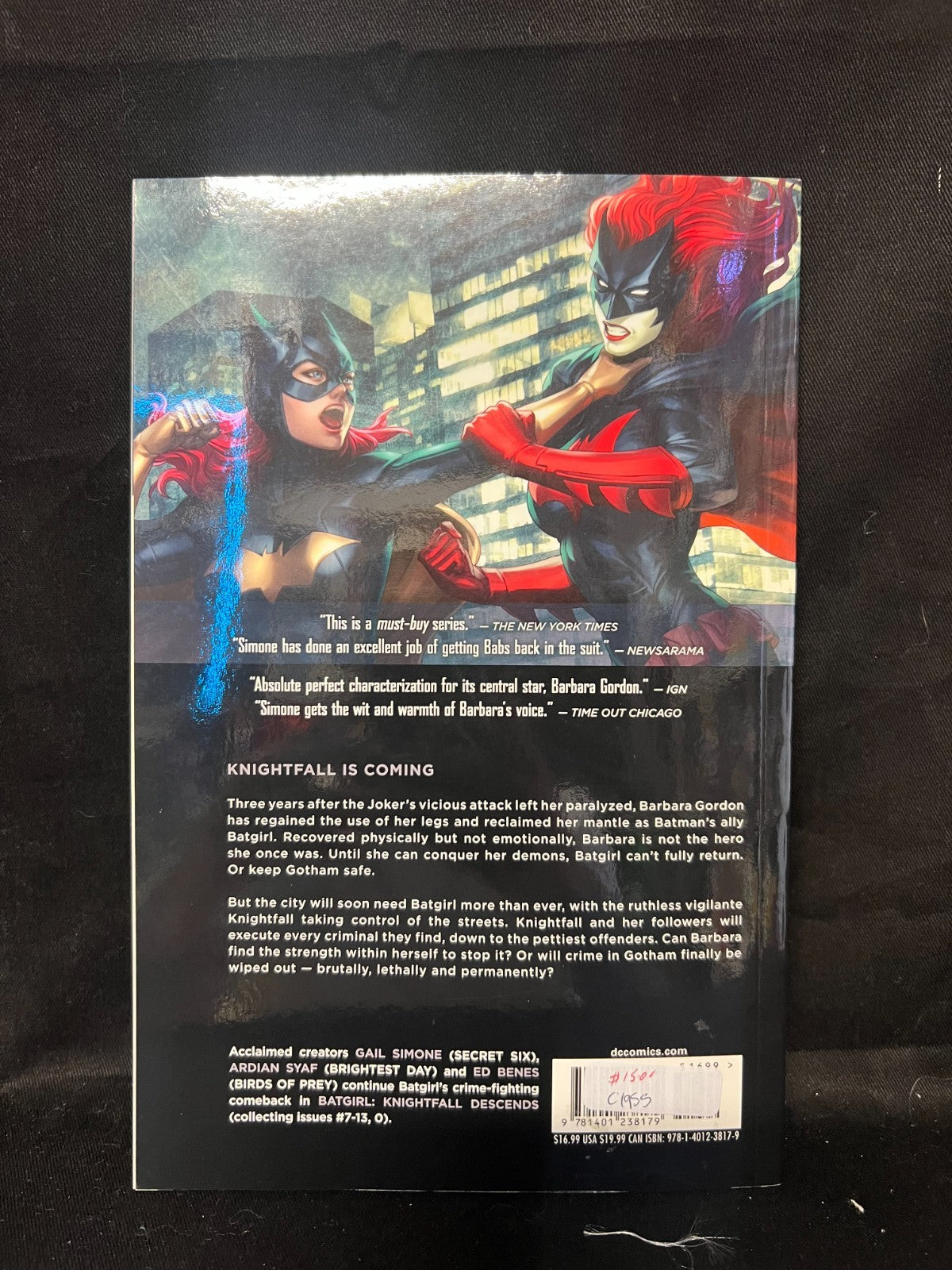 DC Comics TPB The New 52 Batgirl Volume 2 VF 2nd Print 2013 Knightfall Descends