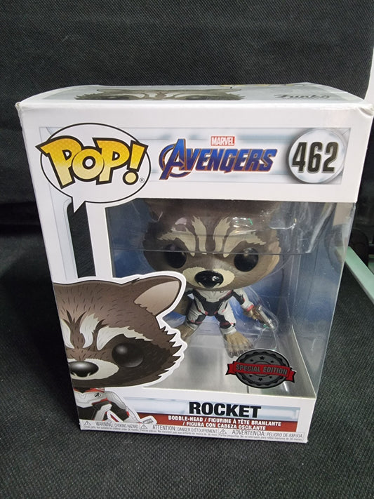 Funko POP! Marvel Avengers Endgame #462 Rocket - Special Edition