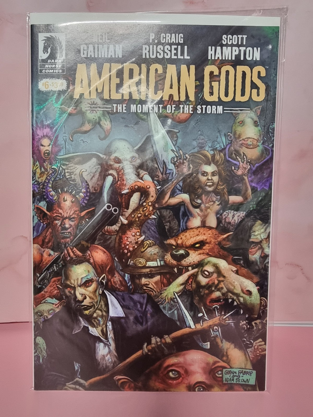 American Gods The Moment of the Storm #1-9 | Neil Gaiman, Complete Dark Horse