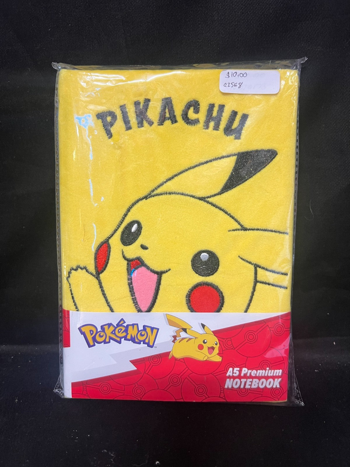 388887 POKEMON PIKACHU PREMIUM PLUSH A5 NOTEBOOK NOTE BOOK JOURNAL LINED PAGES
