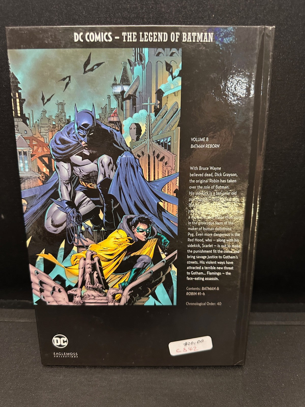 DC Comics The Legend of Batman Volume 8 Batman Reborn Hardcover Eaglemoss