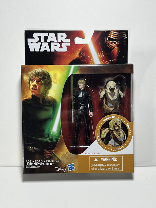 Luke Skywalker Armor Up Star Wars The Force Awakens 3.75 Action Figure
