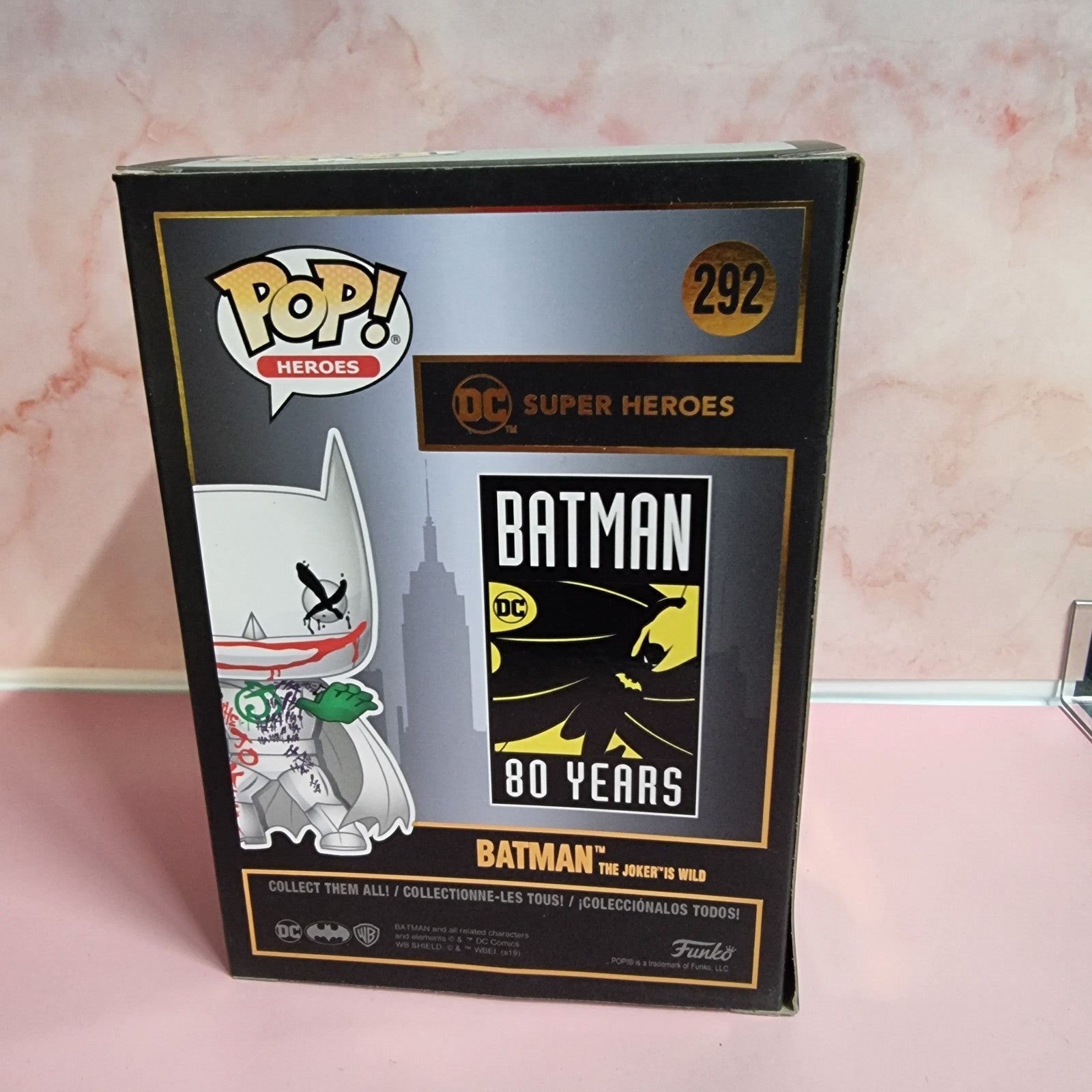 Funko Pop 43970 Heroes: Batman # 292 The Joker is Wild Vinyl Figure