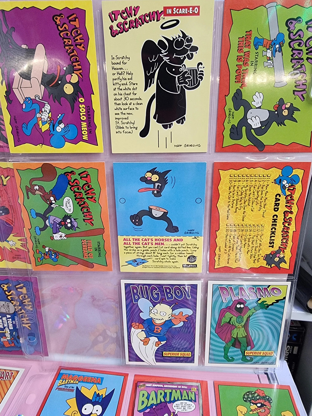 Simpson Mixed Trading Card Set 40 Cards