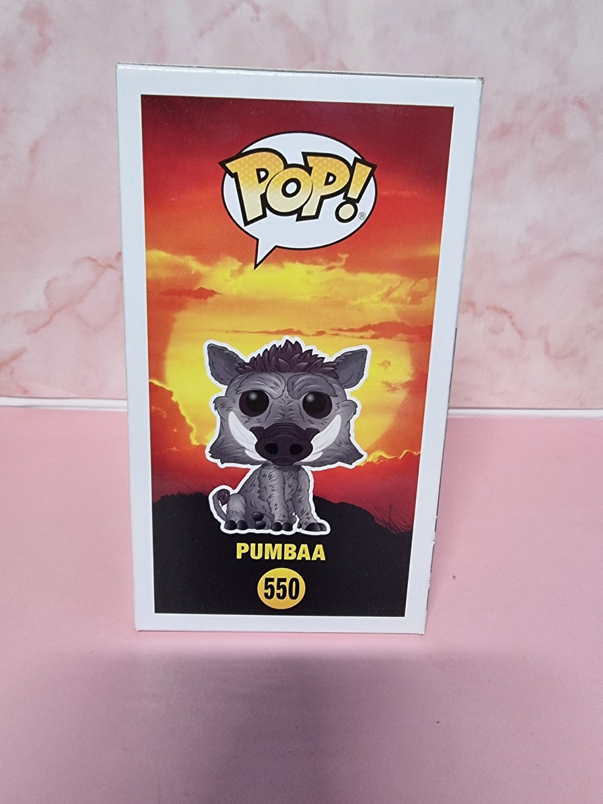 Funko POP Disney The Lion King Pumbaa #550 Vinyl Figure
