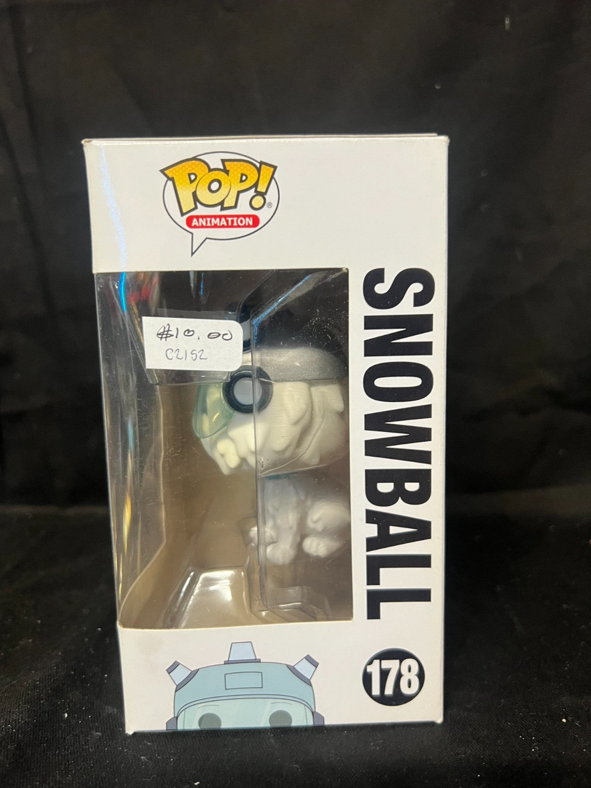 Funko Pop! Snowball #178 Rick and Morty Animation Vaulted Collectible Figure
