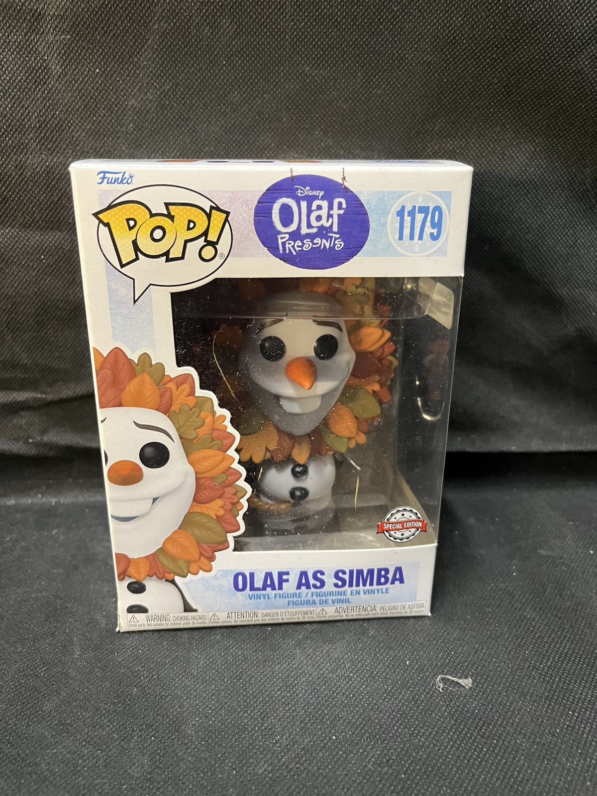 Funko POP! Olaf Presents Olaf as Simba  #1179
