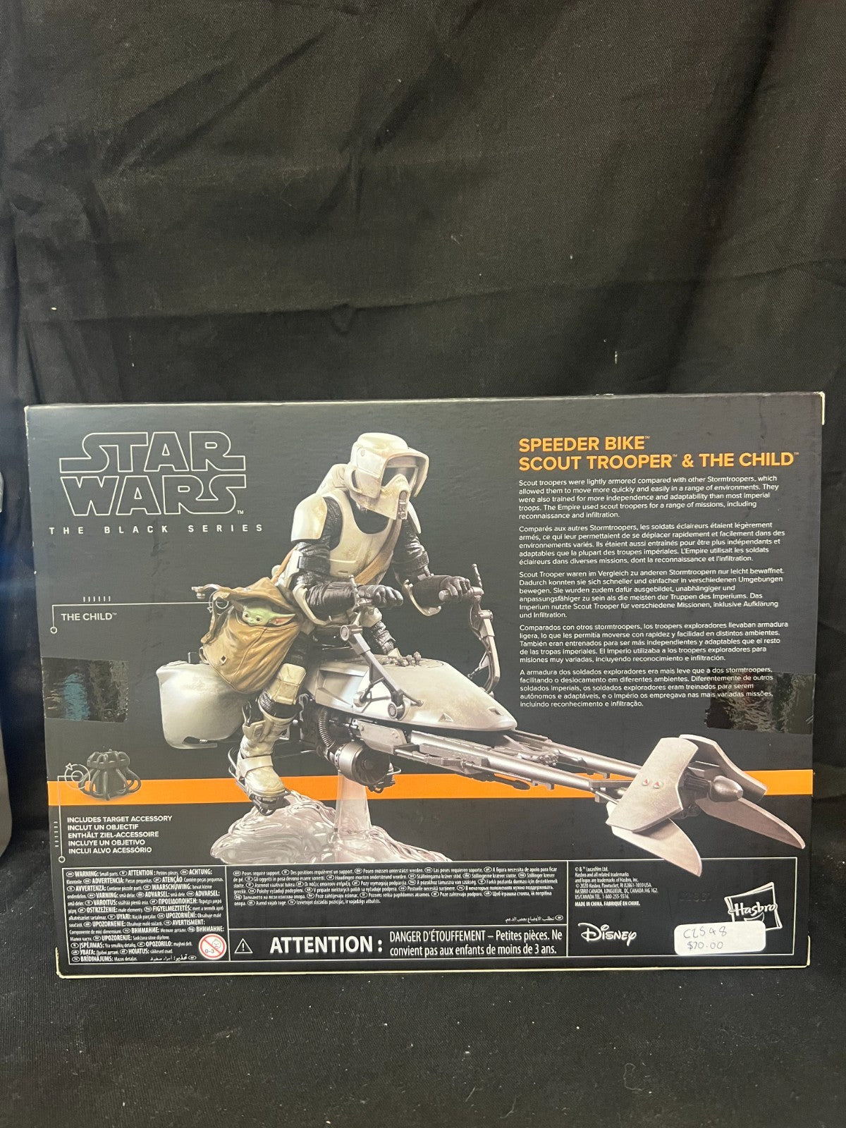 Star Wars The Black Series Speeder Bike Scout Trooper and The Child *IN HAND*