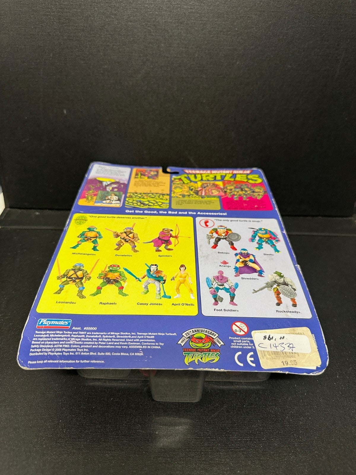 Playmates  Teenage Mutant Ninja Turtles Bepop 25th Anniversary Figure