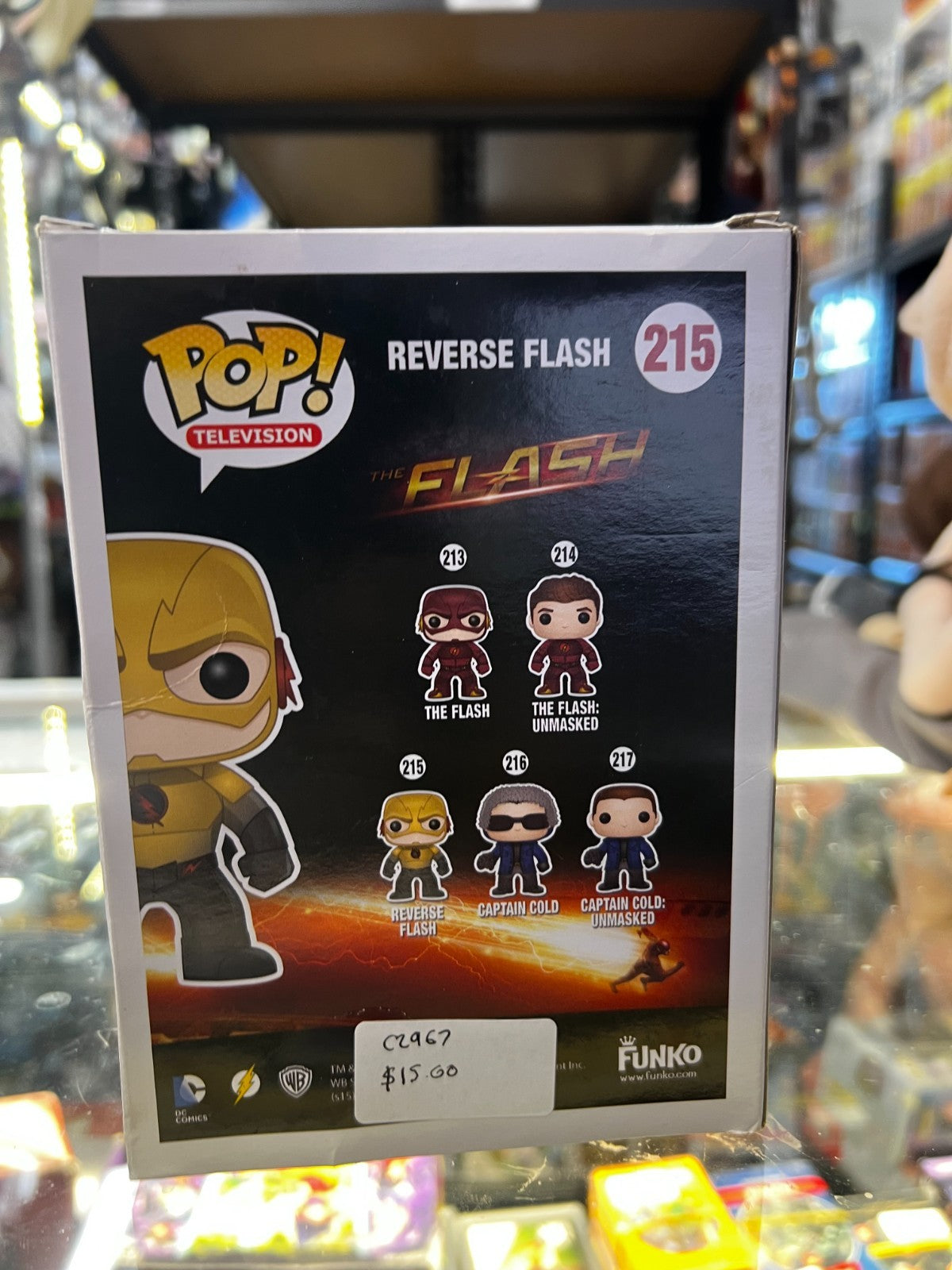 REVERSE FLASH Funko The Flash TV Series POP! Games Vinyl Figure #215