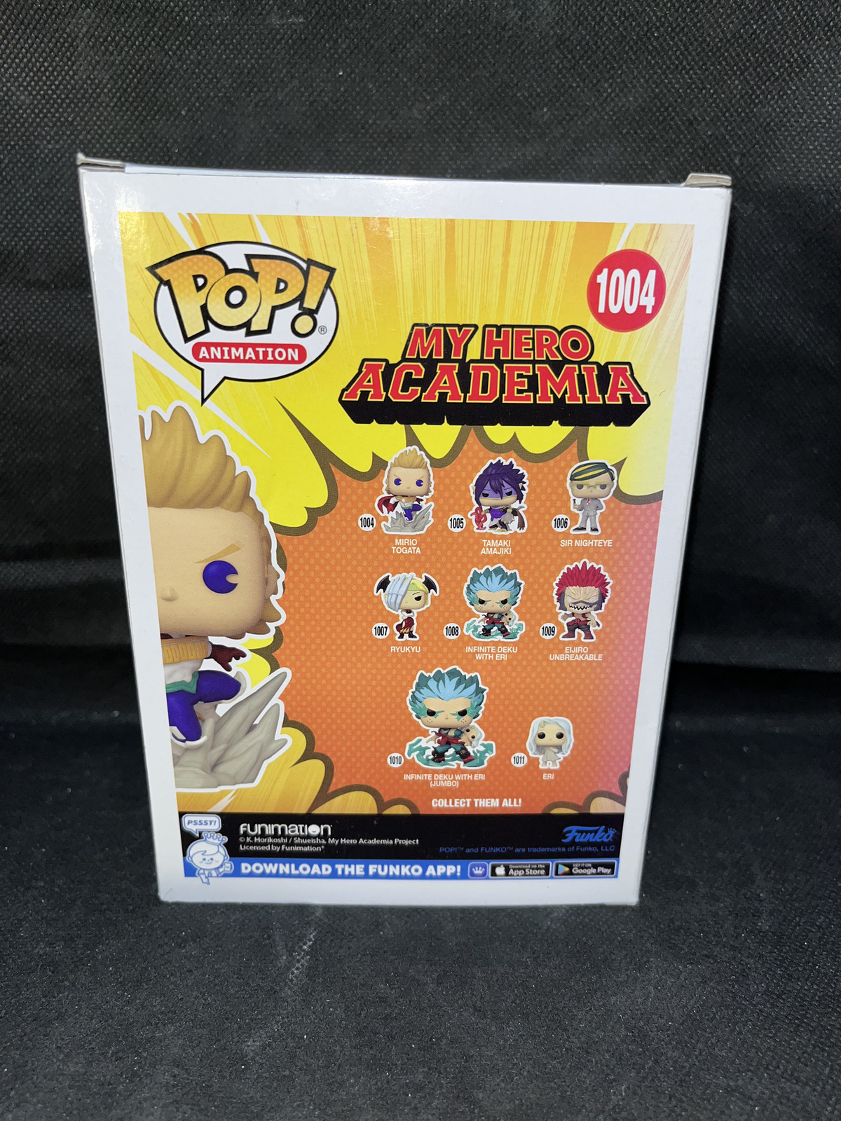 Funko Pop! My Hero Academia Mirio Togata  #1004 Special Edition New