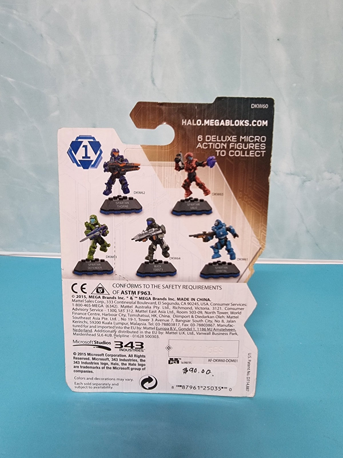 Mega Bloks Halo Heroes Master Chief Mark IV Armor Series 1 Figure