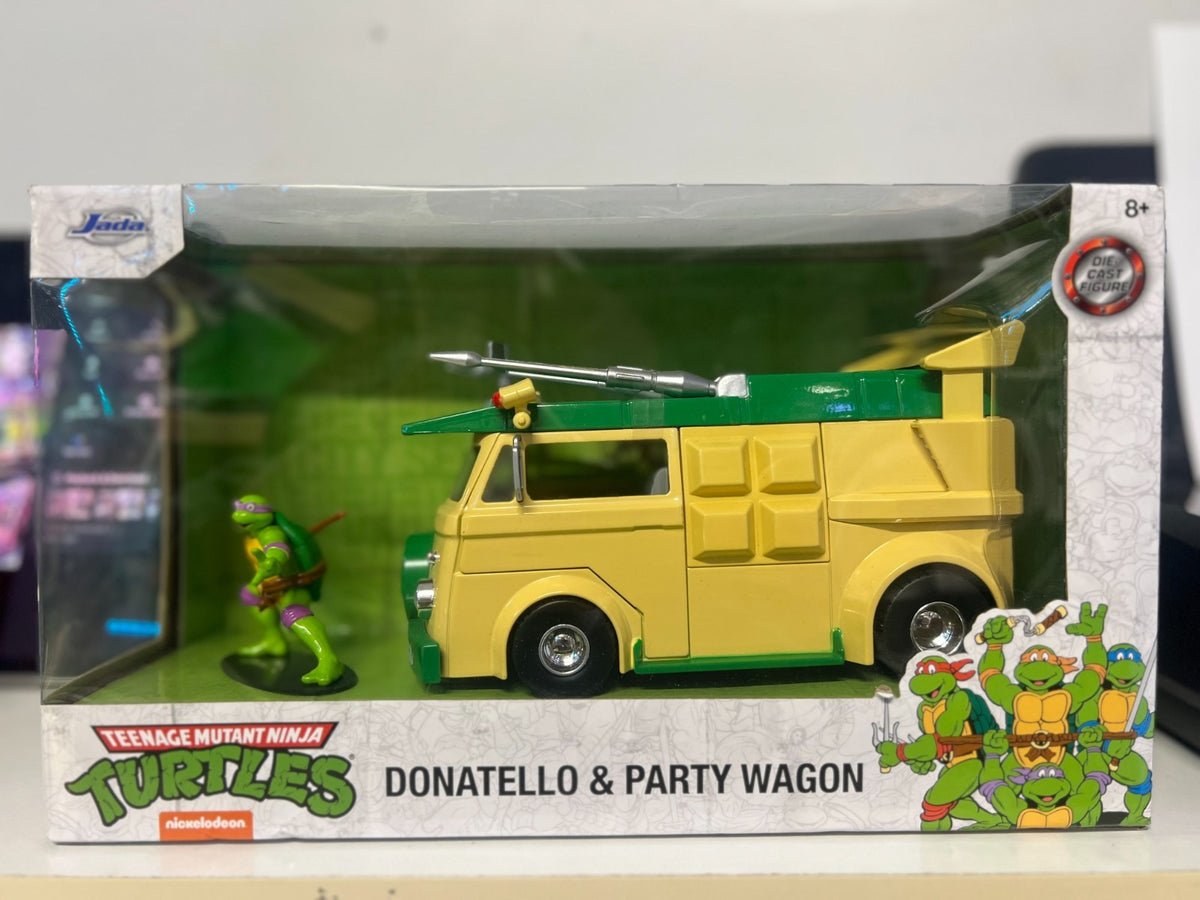 Jada Toys - 1:24 Teenage Mutant Ninja Turtles - Hollywood Rides - Party Wagon wi