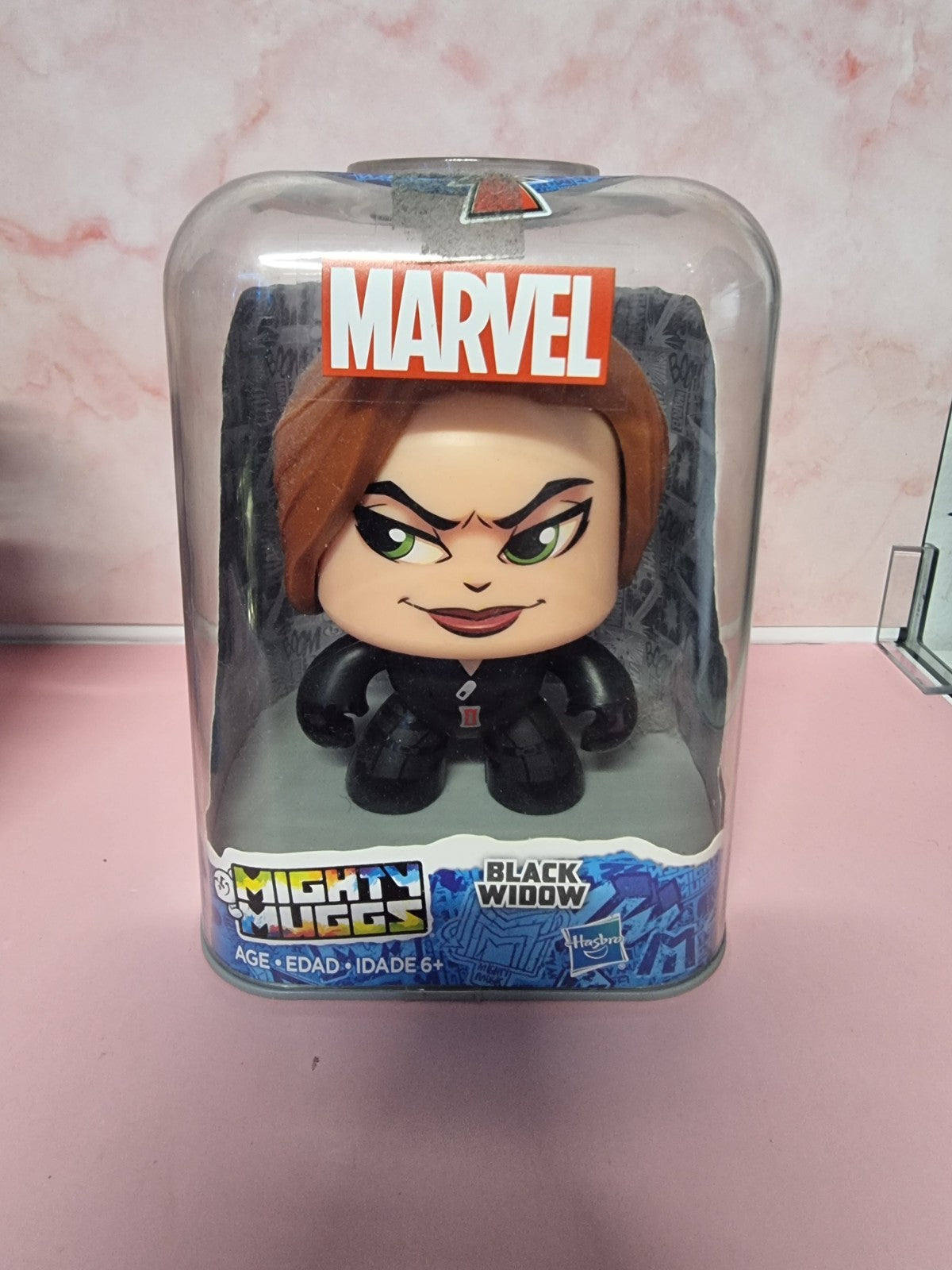 Mighty Muggs ~ BLACK WIDOW FIGURE ~ Hasbro Marvel Avengers