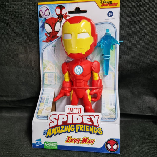 Marvel Spidey and His Amazing Friends Supersized Iron Man 9” Action Figure