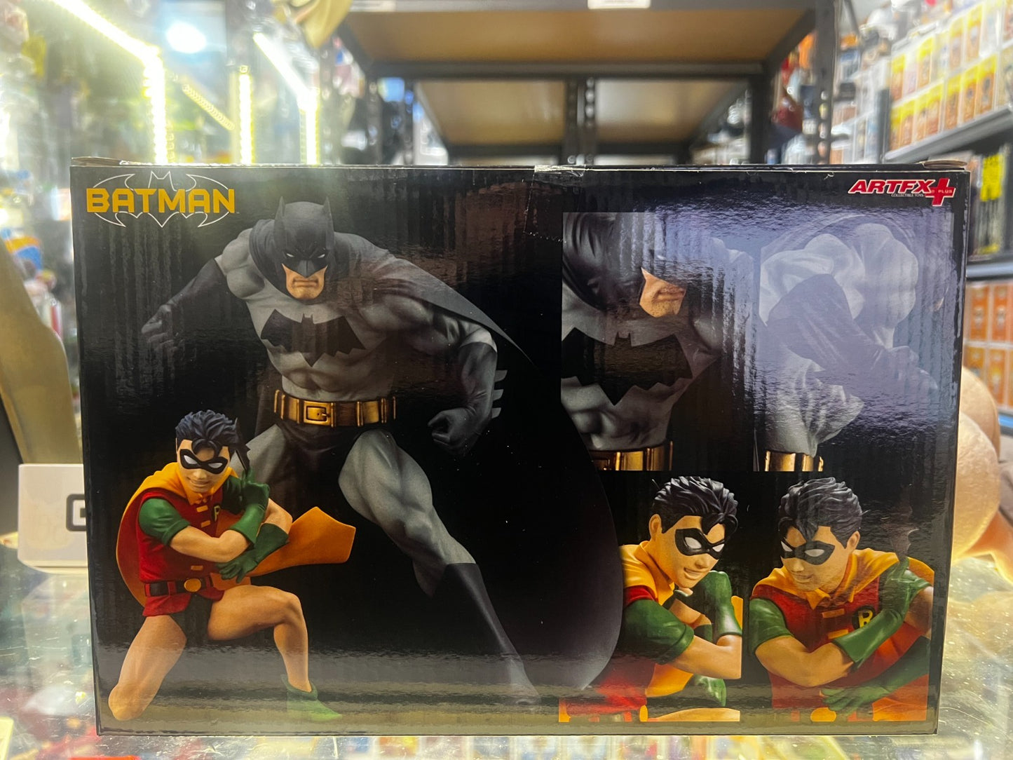 ARTFX KOTOBUKIYA DC BATMAN & ROBIN STATUE TWO PACK ORIGINAL 1:10 BOX