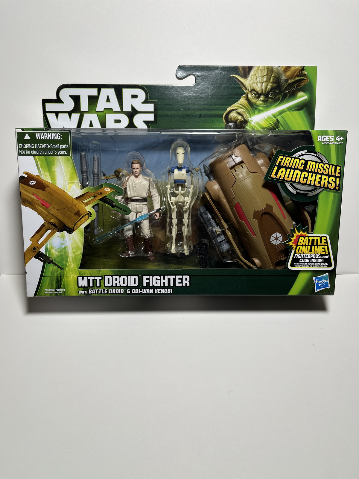 Star Wars MTT Droid Fighter with Battle Droid & Obi-Wan Kenobi