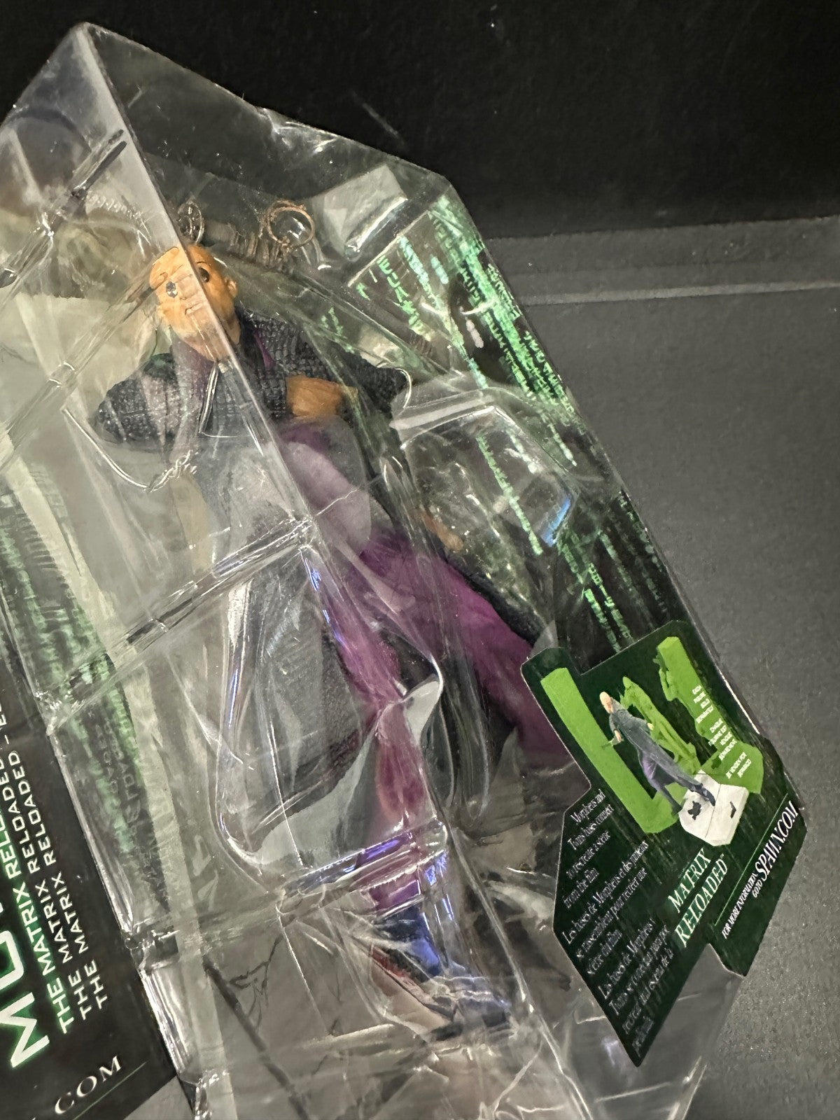 MCFARLANE TOYS MATRIX SERIES 1 MORPHEUS ACTION FIGURE 2003 Factory Sealed