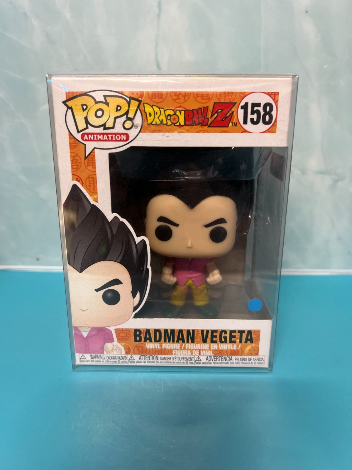 Funko Pop Vinyl Figure - Dragon Ball Z - Badman Vegeta # 158 - Hot Topic Exc