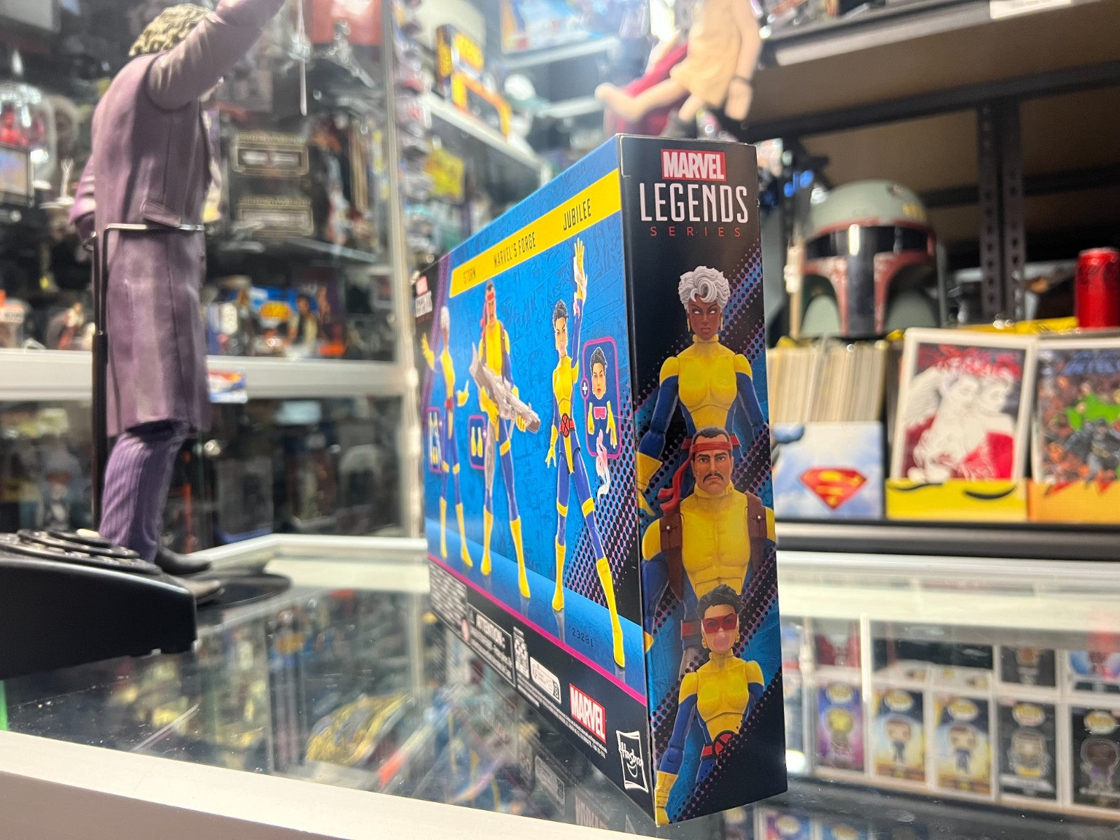 Hasbro Marvel Legends Series 60th Anniv X-Men Storm Forge Jubilee 3-Pack Figures