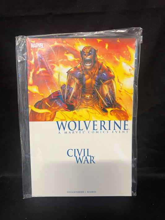 CIVIL WAR WOLVERINE TP TPB Marc Guggenheim Humberto Ramos 2016 NEW