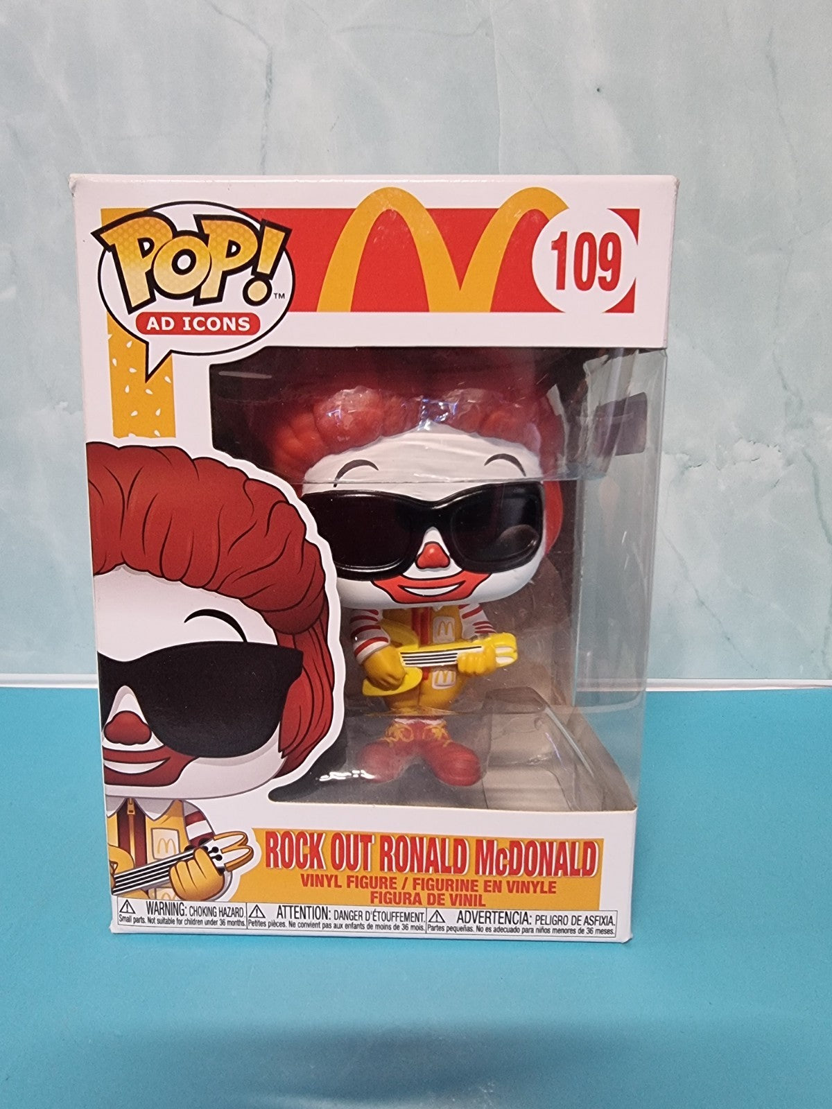 Funko Pop! Ad Icons Rock Out Ronald McDonald #109 Vinyl Figure