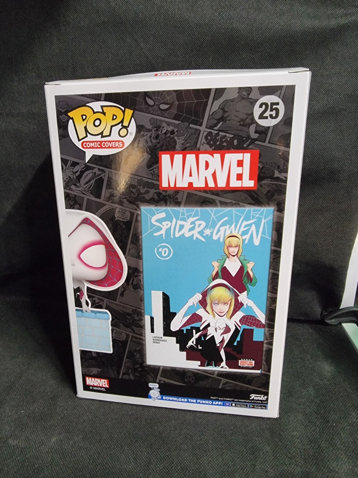 Funko Pop! Comic Cover: Marvel ~ Spider-Gwen #25 Funko Pop! Exclusive