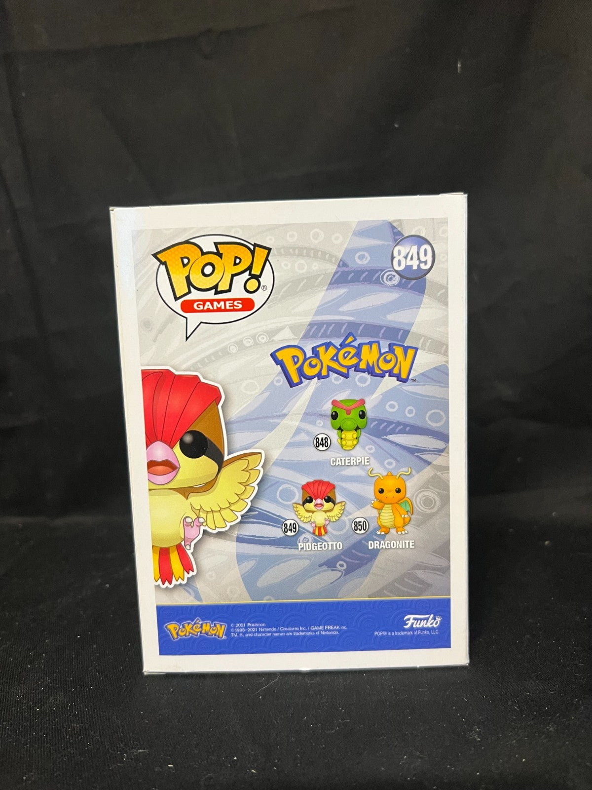 FUNKO POP Pidgeotto 849 Pokemon Funko Pop Vinyl