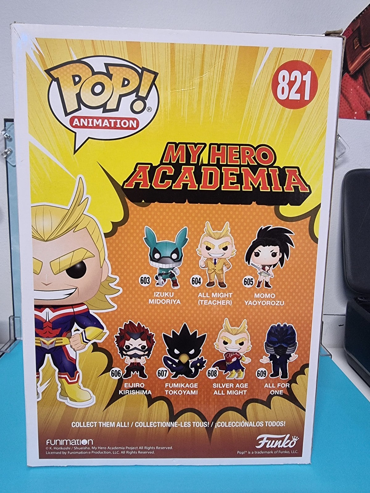 Funko Pop! Anime: My Hero Academia- All Might Vinyl Figure Jumbo Size 10 inch