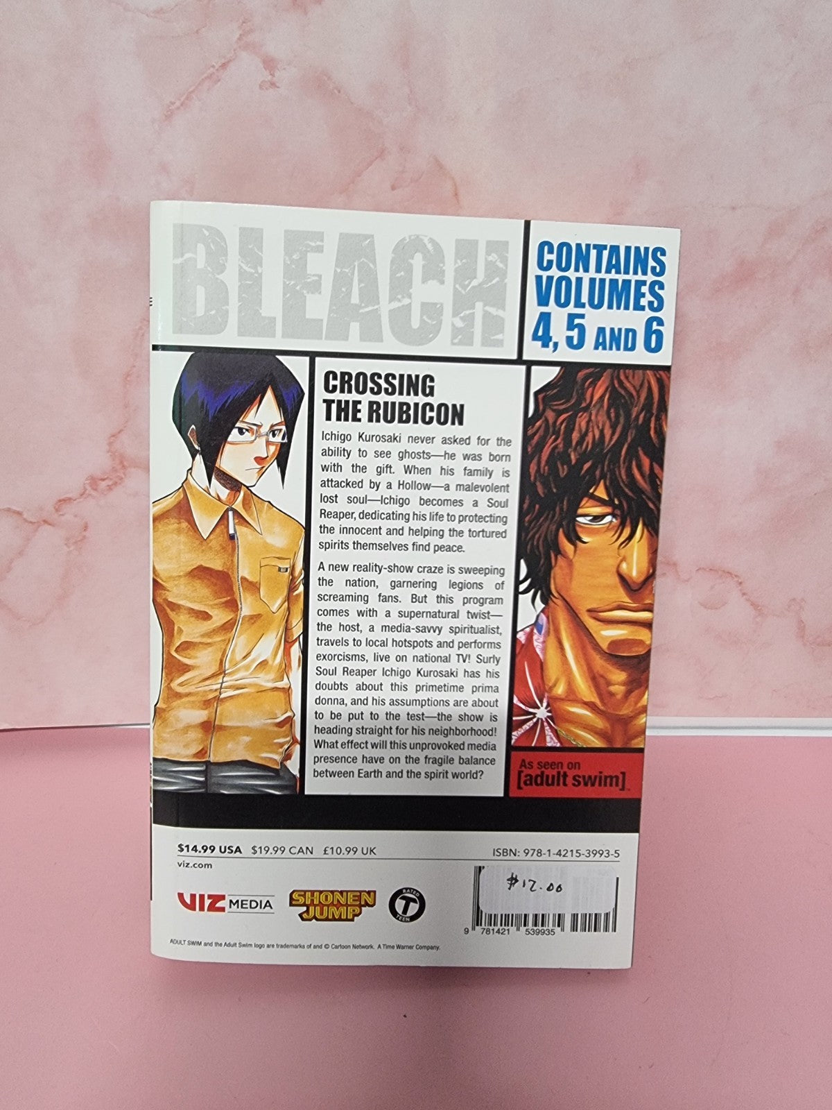 Bleach Manga [3-in-1 Edition] Includes Volumes 4 5 6 Tite Kubo Manga Comics