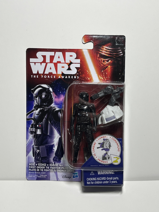 Tie Fighter Pilot First Order Star Wars The Force Awakens 3.75 Action Figure