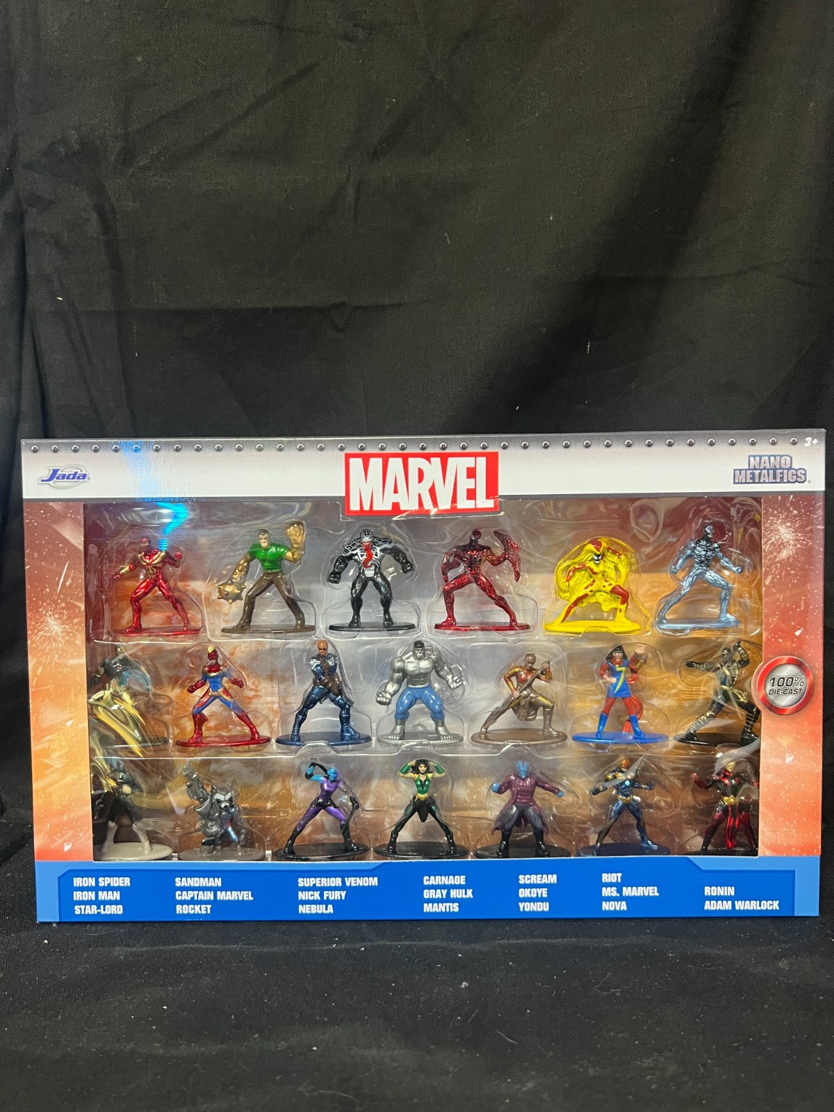 Marvel Nano MetalFigs Die-Cast Collectible Figures 20 Pack Wave 3 Jada 2020 NIB