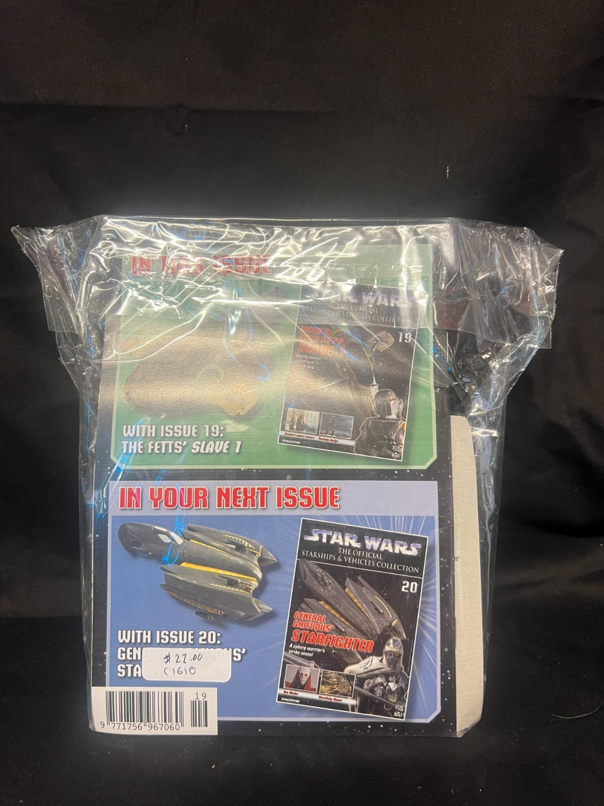 JANGO & BOBA FETT'S SLAVE 1 DeAgostini Star Wars Starships & Vehicles Figurine