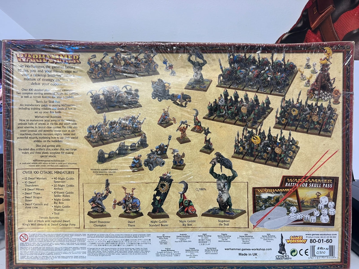 Battle for skull Pass Warhammer BNIB Special Edition