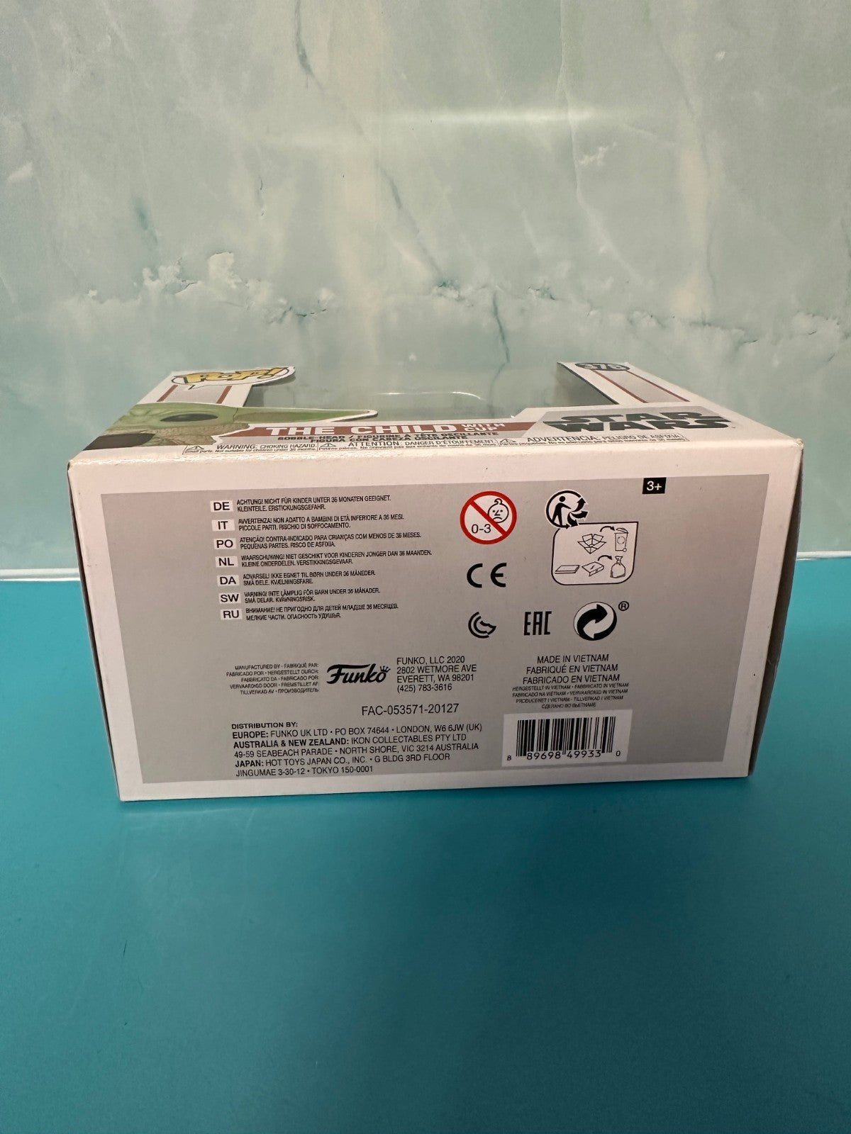 Funko POP! Star Wars  Mandalorian The Child with Cup #378