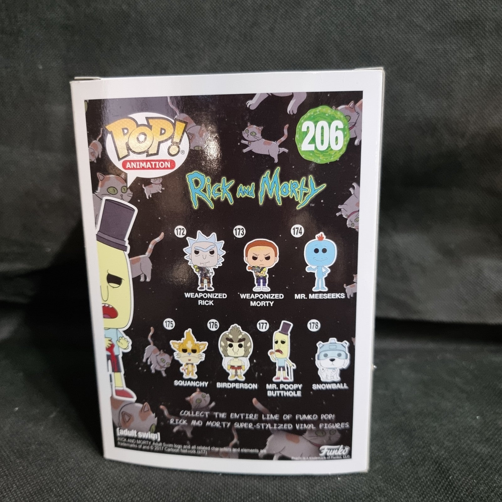 Mr. Poopy Butthole 206 - Rick & Morty - Funko Pop Vinyl - Animation.