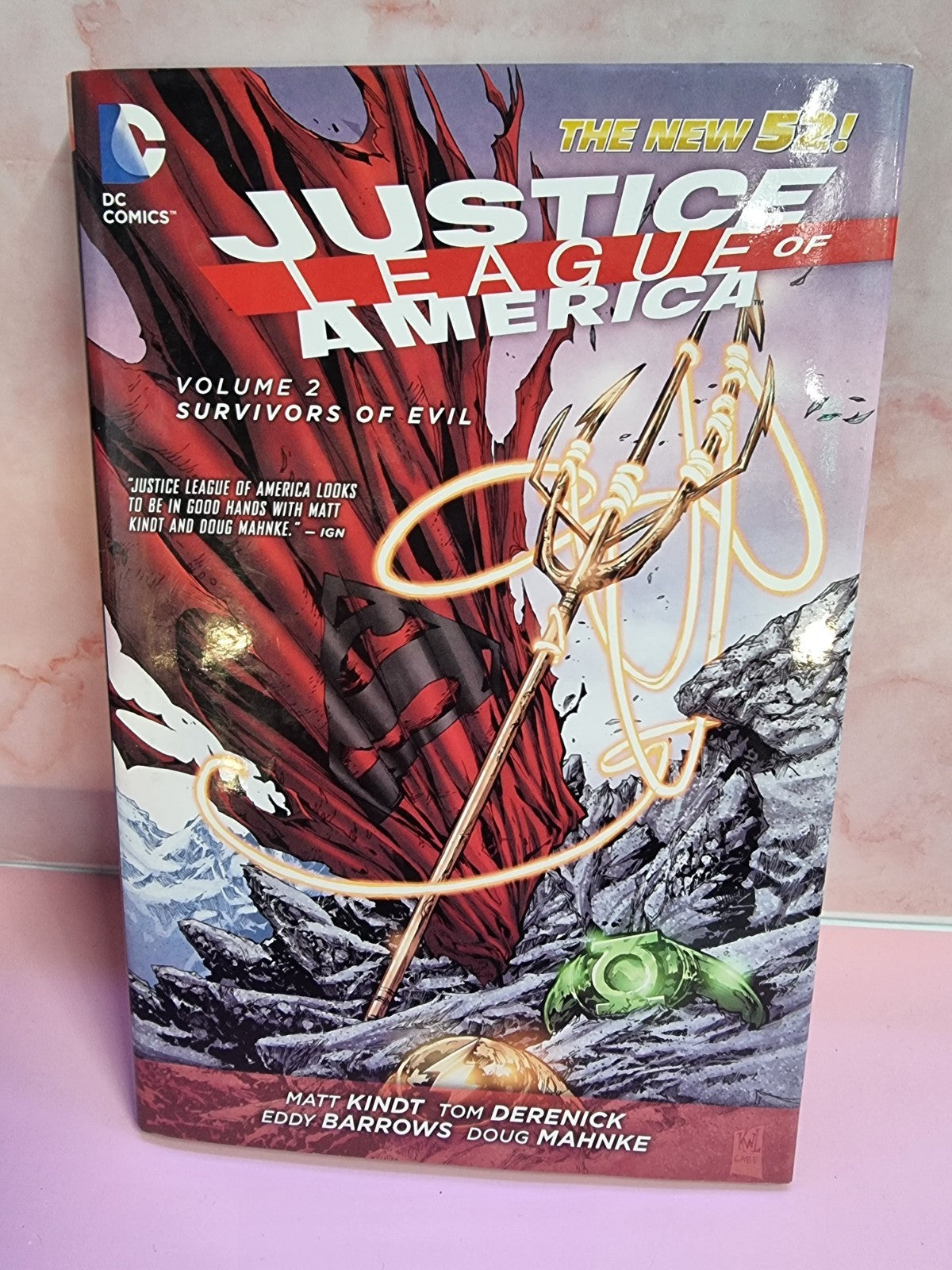 Justice League of America #8 DC Comics (Dec. 2013) Hardcover