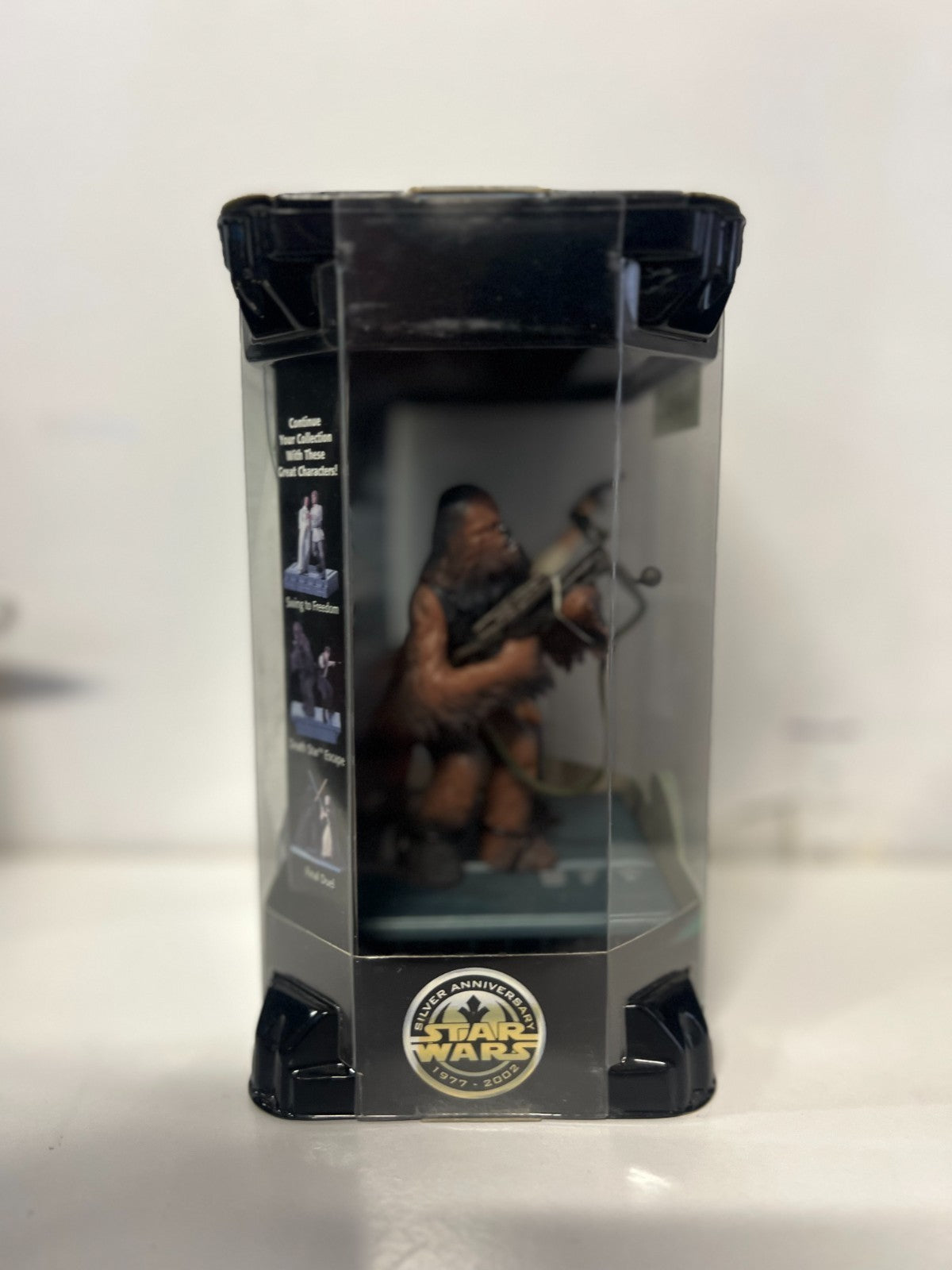 Hasbro Star Wars Silver Anniversary Death Star Escape Han & Chewbacca Set New