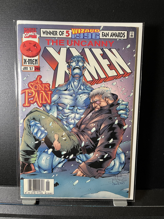 The Uncanny X-Men #340 A Son's Pain Marvel Comics