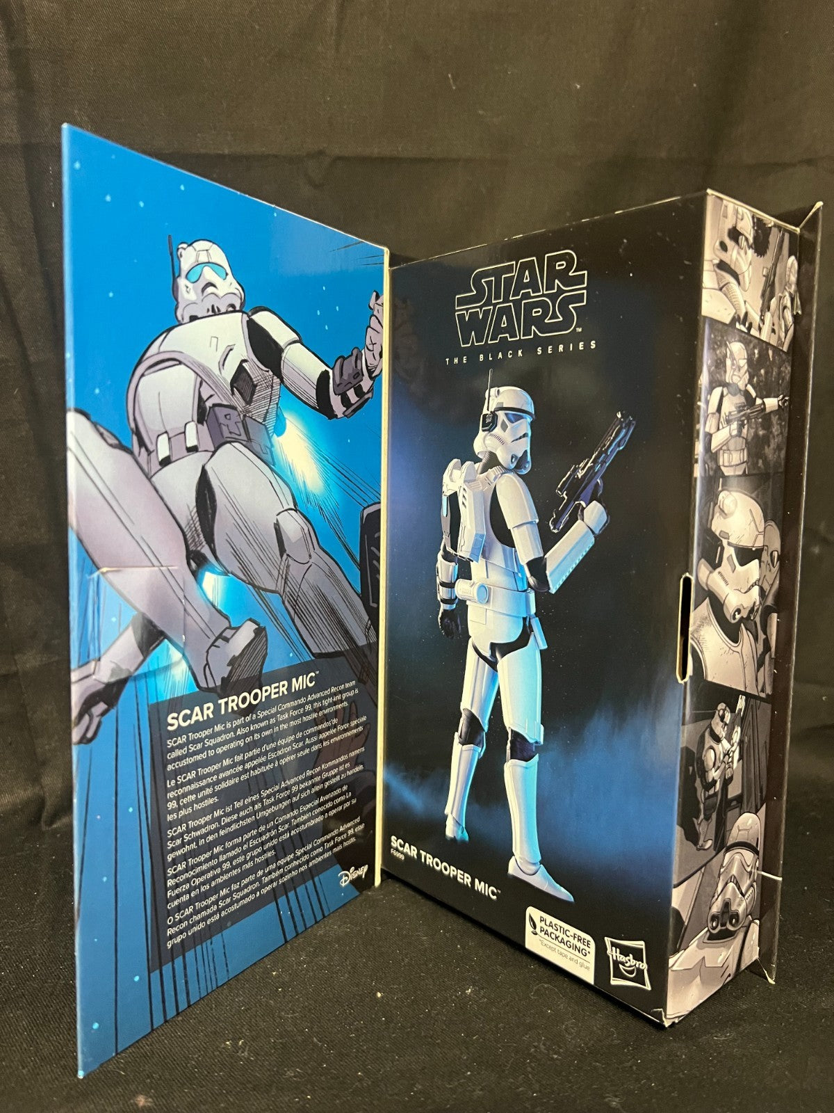 Star Wars - SCAR Trooper Mic Black Series 6” Scale Action Figure "New"