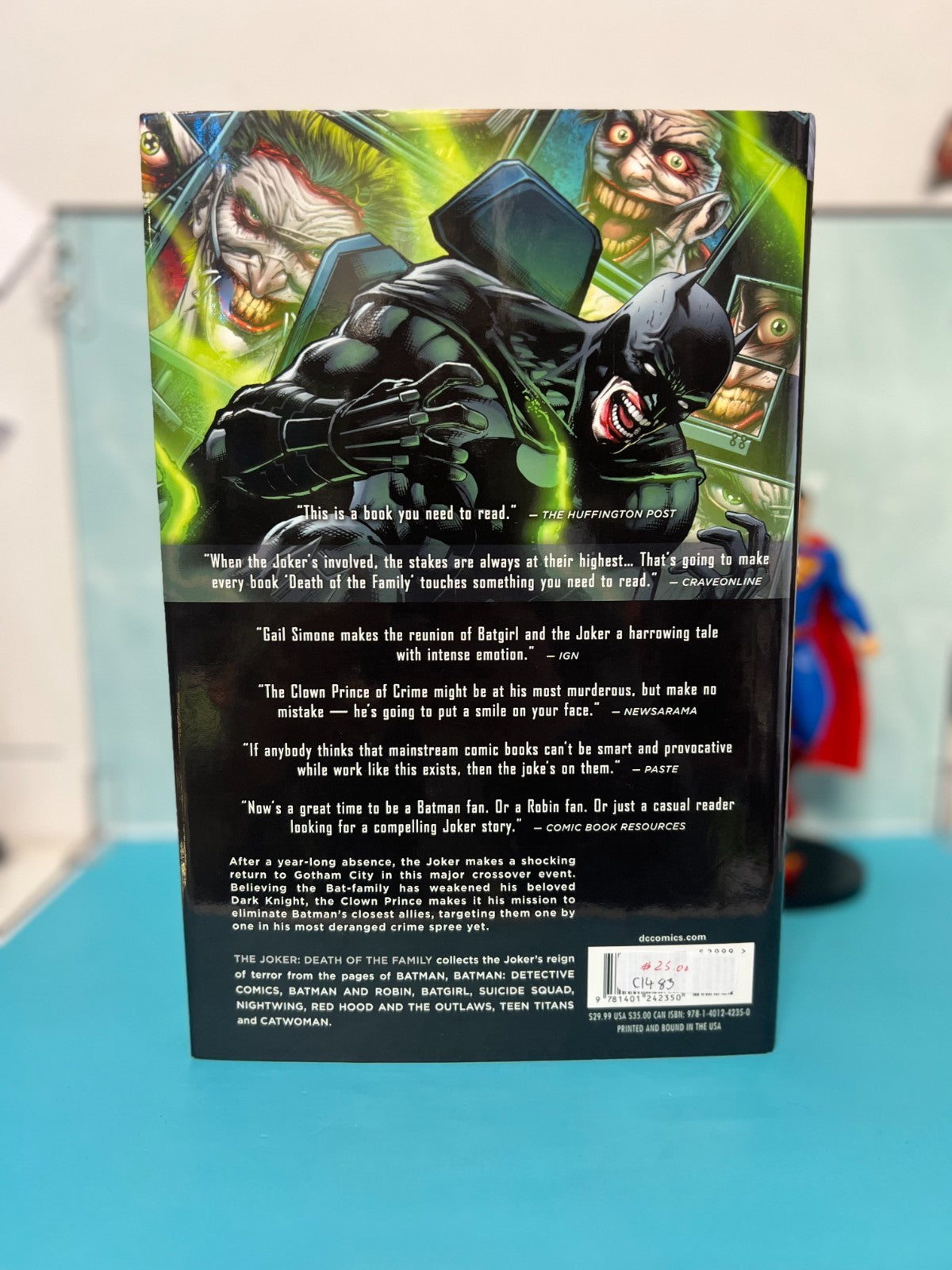 The Joker: Death of the Family (The New 52) HARDCOVER Graphic Novel