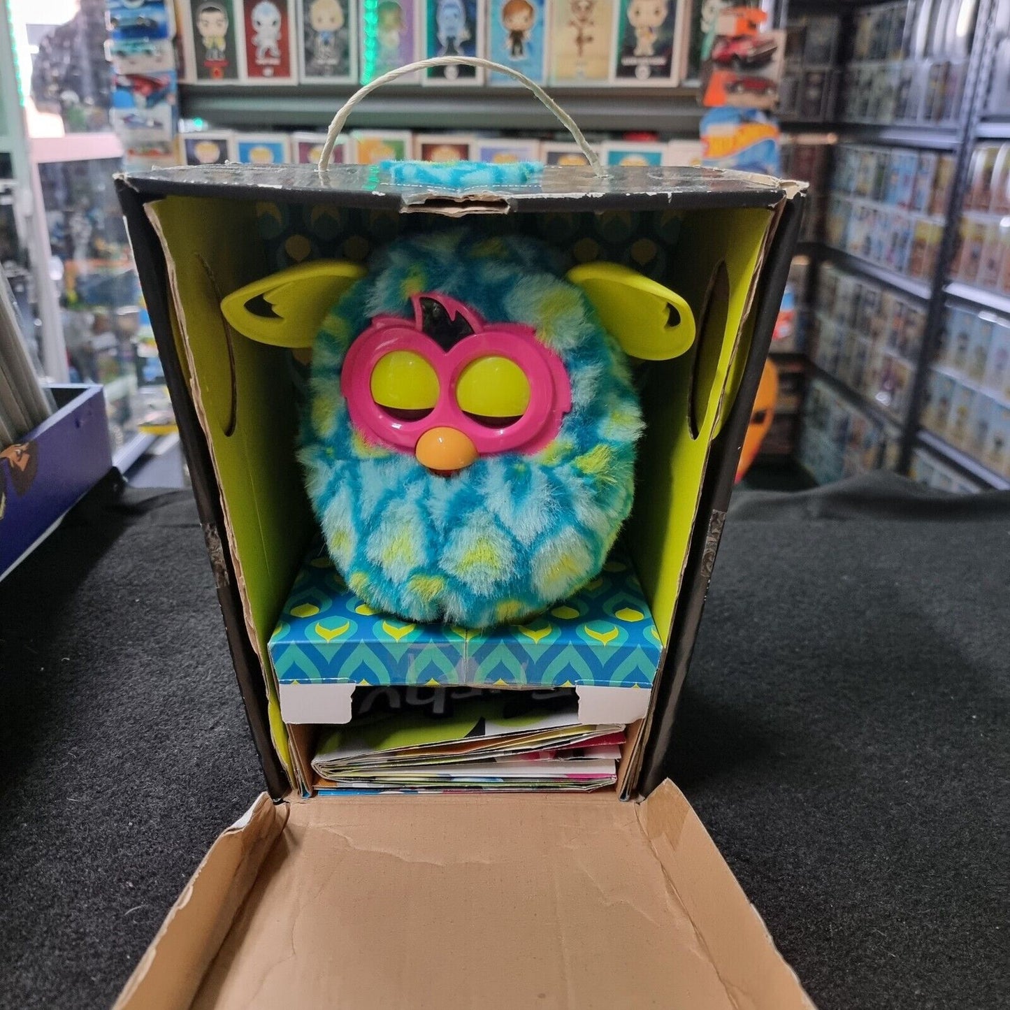 Hasbro Furby Boom Interactive Electronic Toy Peacock