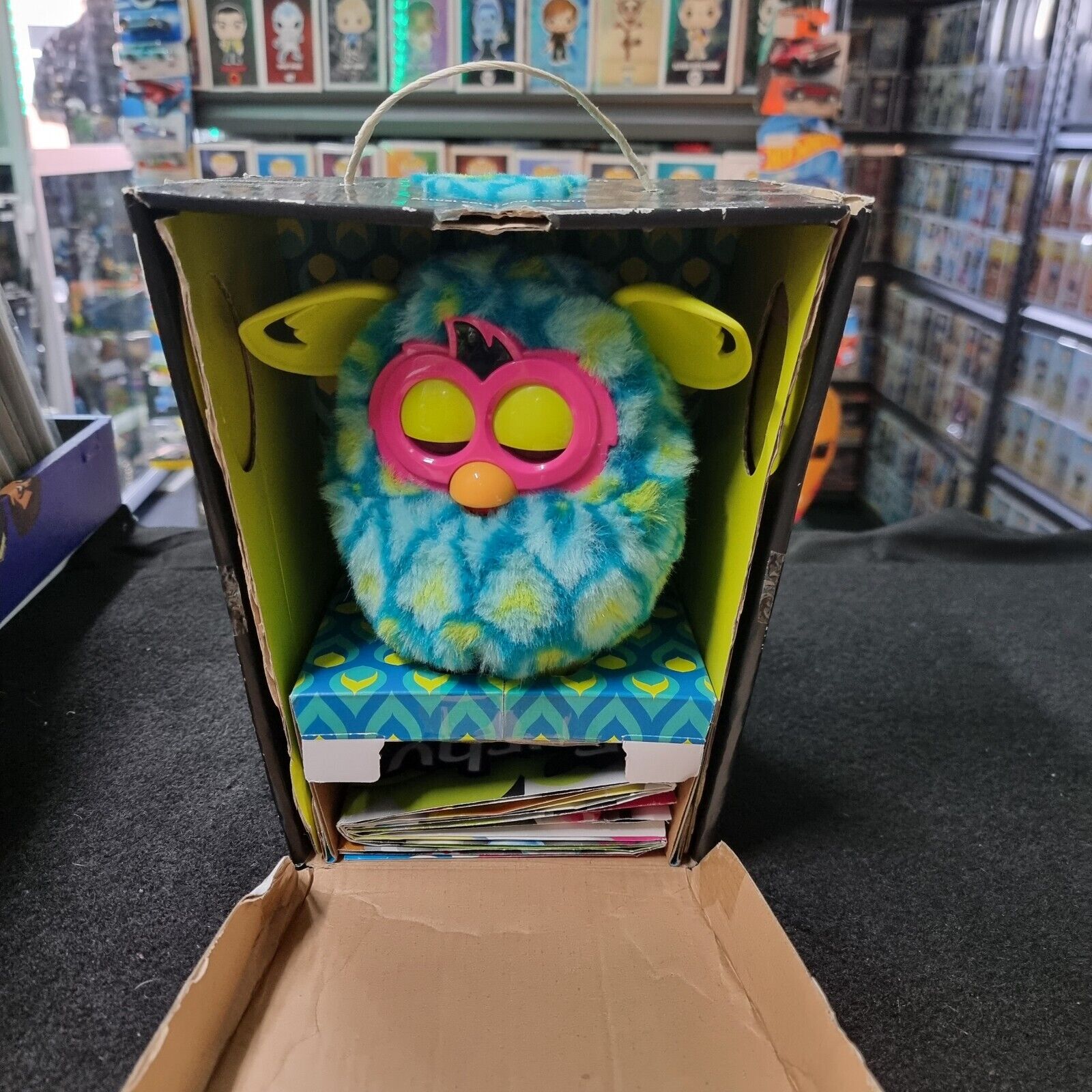 Hasbro Furby Boom Interactive Electronic Toy Peacock