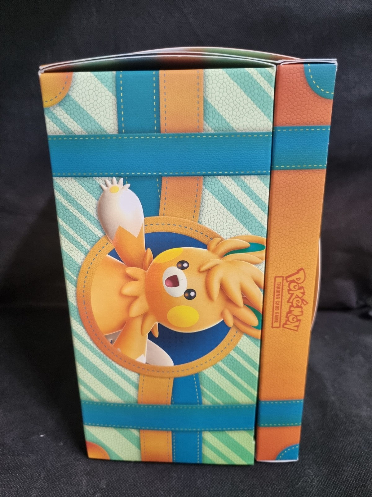 Pokemon Paldea Adventure Chest: Storage Box + Promos Stickers & 6 Booster Packs!